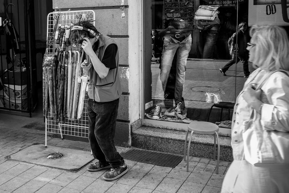 Street Photography in Poznan, Poland - Photo No. 0244 by Przemek Wozny