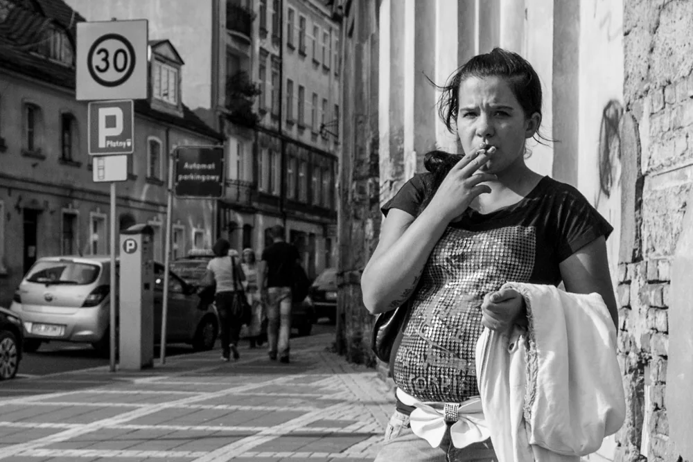Street Photography in Poznan, Poland - Photo No. 0276 by Przemek Wozny