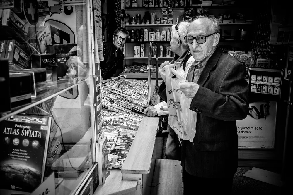 Street Photography in Warsaw, Poland - Photo No. 1929 by Przemek Wozny