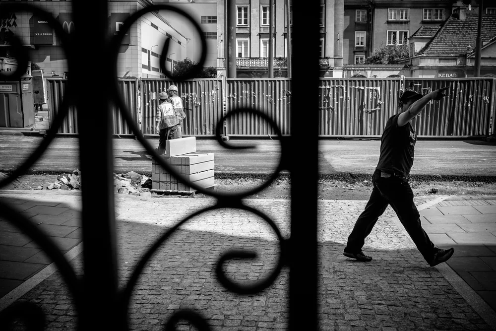Street Photography in Warsaw, Poland - Photo No. 2026 by Przemek Wozny