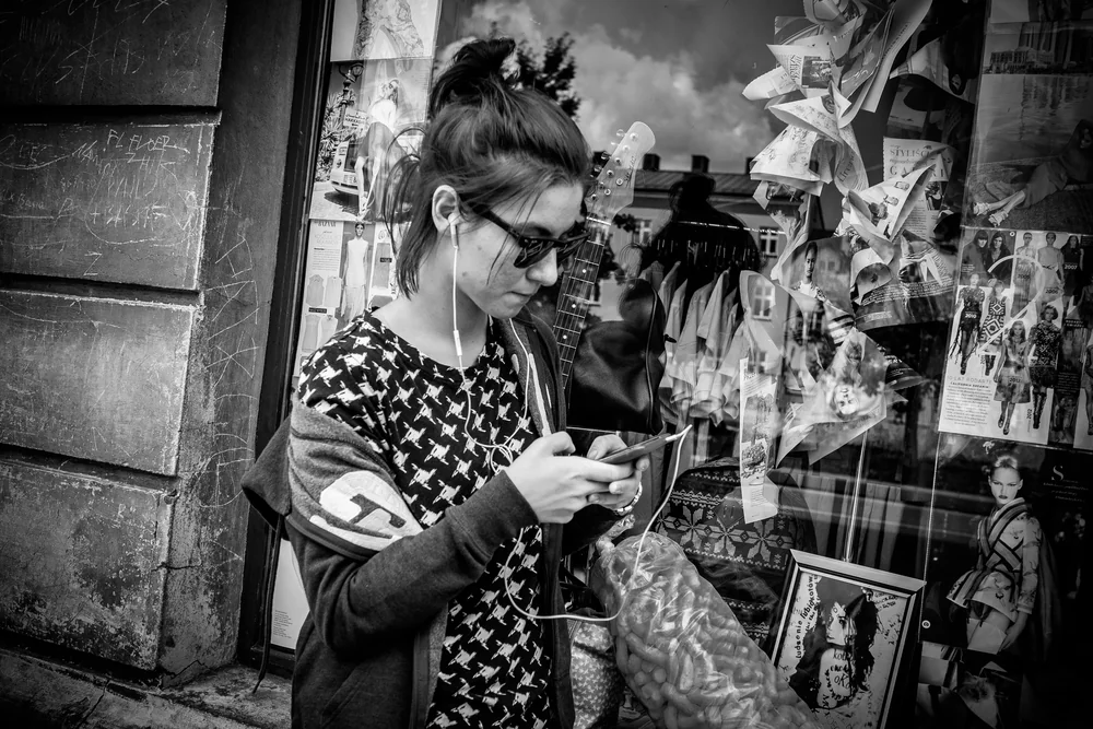 Street Photography in Warsaw, Poland - Photo No. 2036 by Przemek Wozny