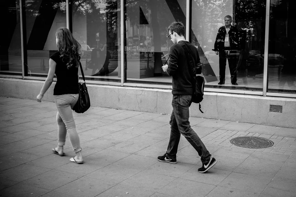 Street Photography in Warsaw, Poland - Photo No. 2127 by Przemek Wozny