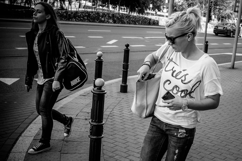 Street Photography in Warsaw, Poland - Photo No. 2159 by Przemek Wozny