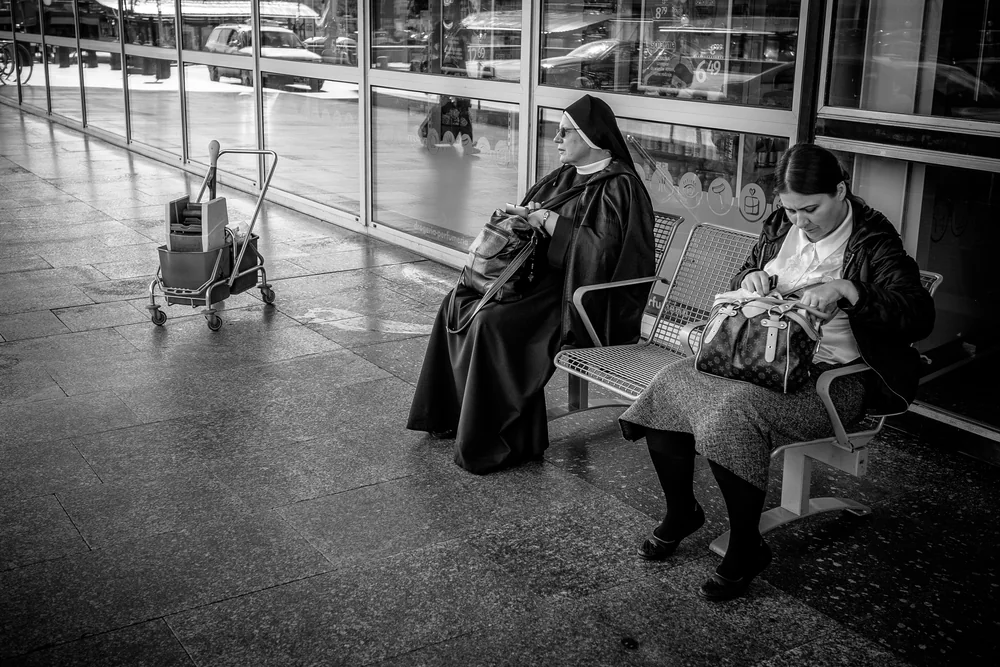 Street Photography in Warsaw, Poland - Photo No. 2165 by Przemek Wozny