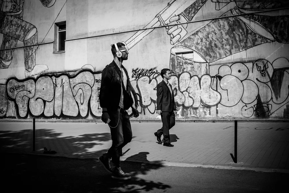 Street Photography in Warsaw, Poland - Photo No. 2175 by Przemek Wozny