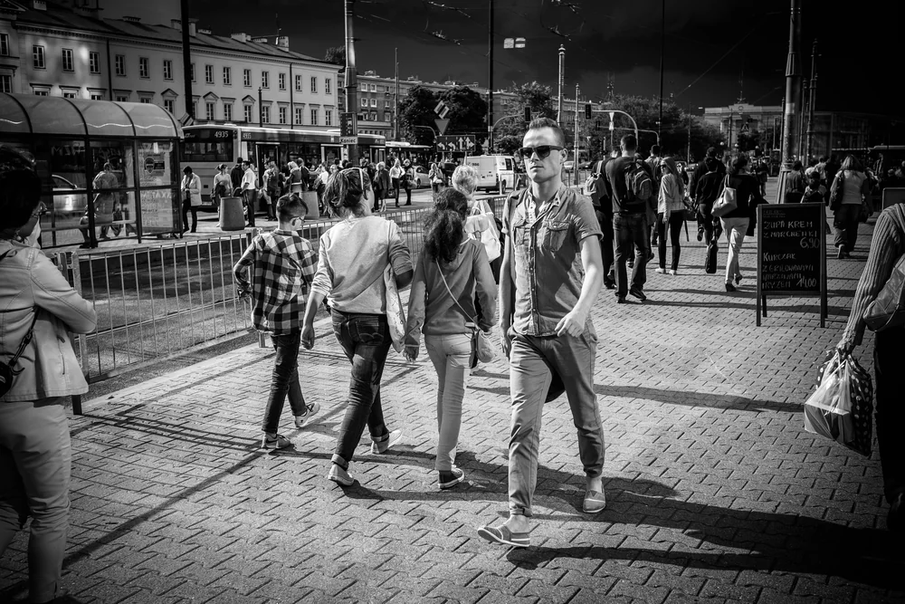 Street Photography in Warsaw, Poland - Photo No. 2208 by Przemek Wozny
