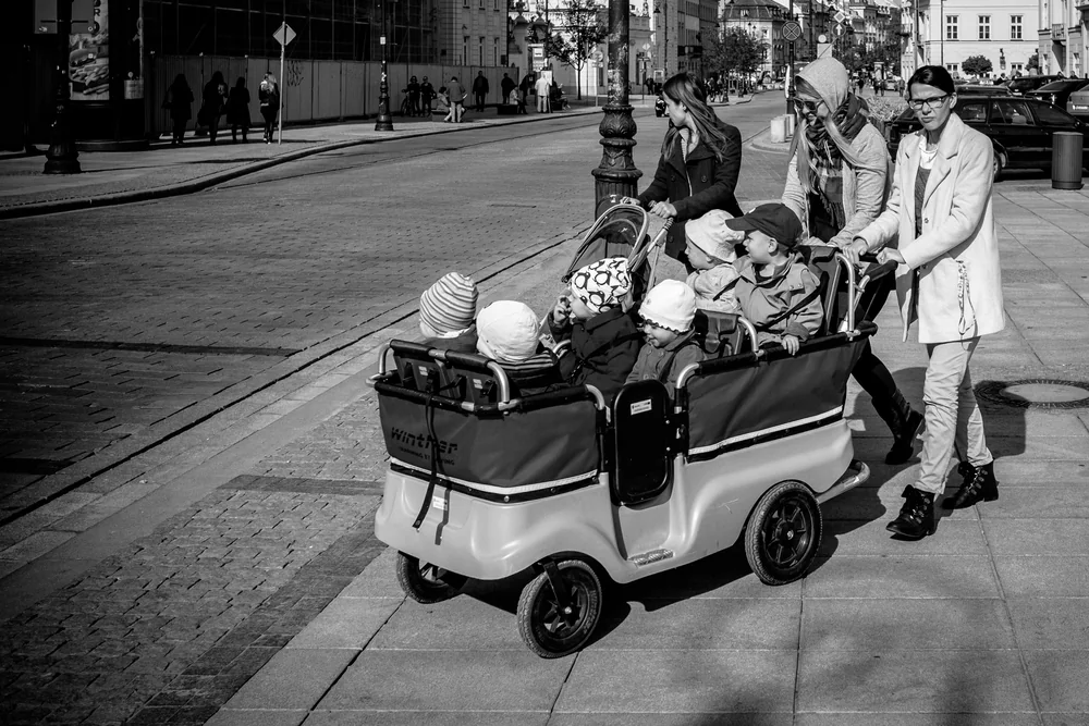 Street Photography in Warsaw, Poland - Photo No. 3443 by Przemek Wozny
