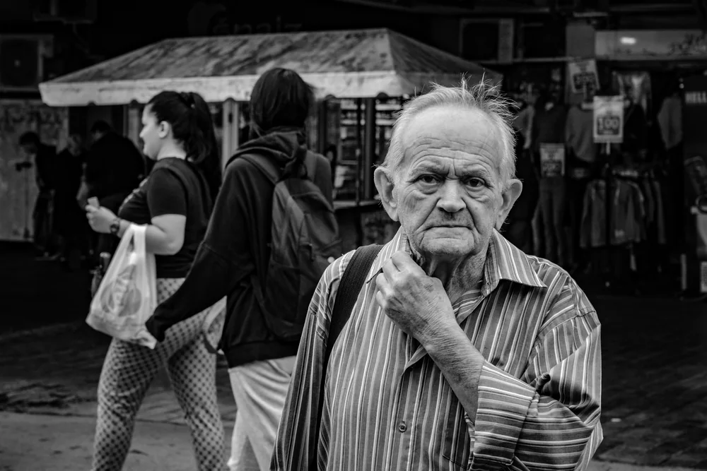 Street Photography in Belgrade, Serbia - Photo No. 0400 by Przemek Wozny