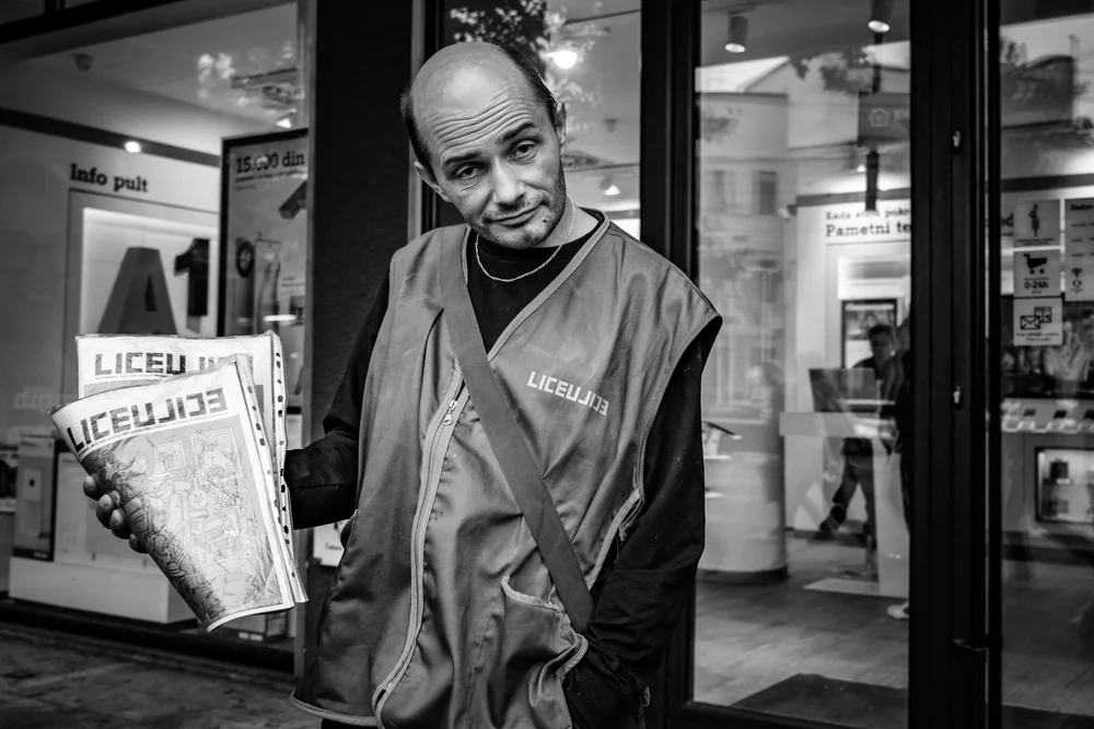 Street Photography in Belgrade, Serbia - Photo No. 0815 by Przemek Wozny