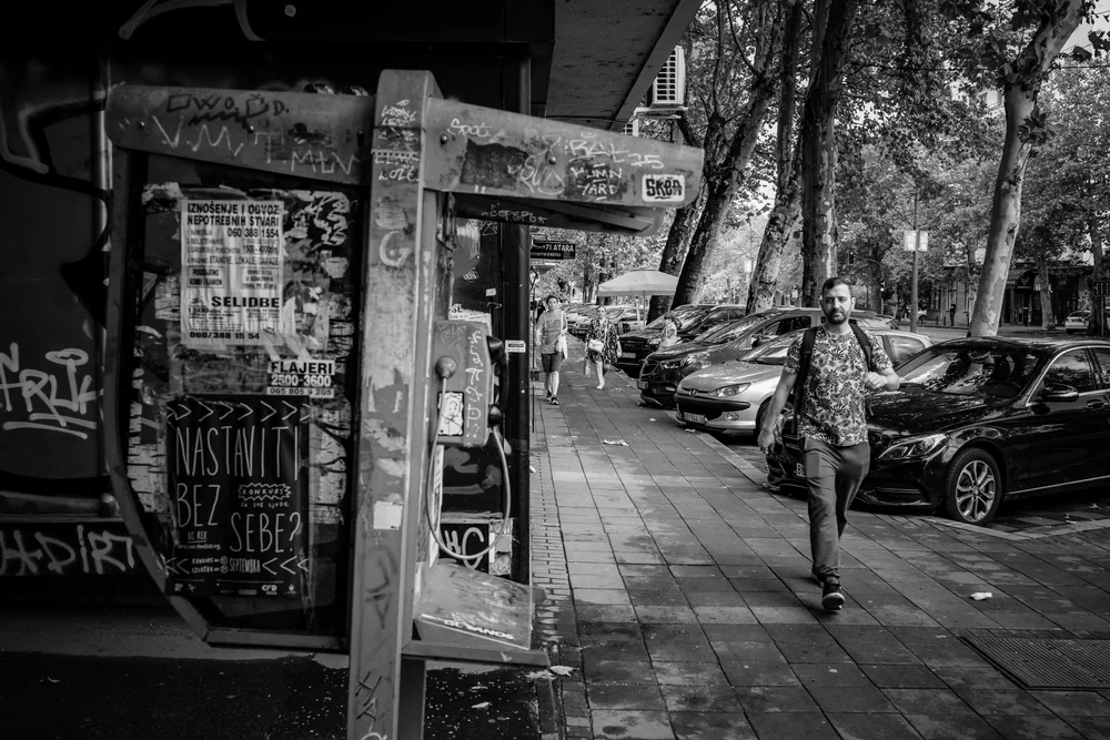 Street Photography in Belgrade, Serbia - Photo No. 5104 by Przemek Wozny