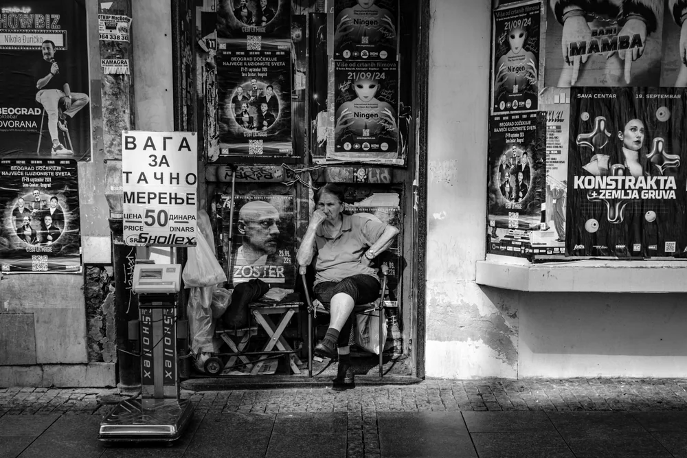 Street Photography in Belgrade, Serbia - Photo No. 5764 by Przemek Wozny