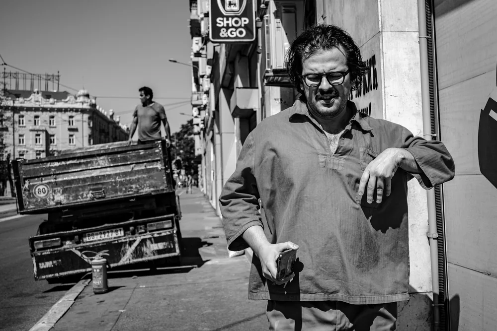 Street Photography in Belgrade, Serbia - Photo No. 6782 by Przemek Wozny