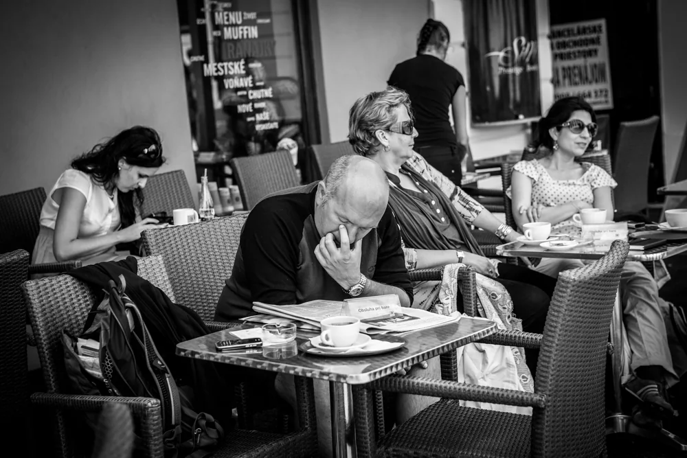 Street Photography in Bratislava, Slovakia - Photo No. 5487 by Przemek Wozny