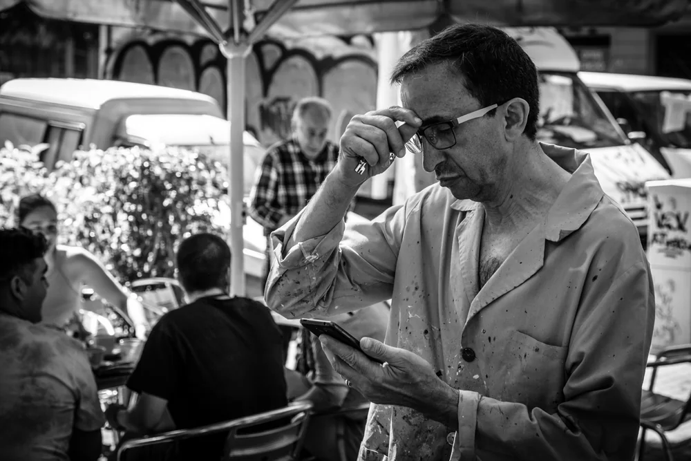 Street Photography in Barcelona, Spain - Photo No. 3729 by Przemek Wozny