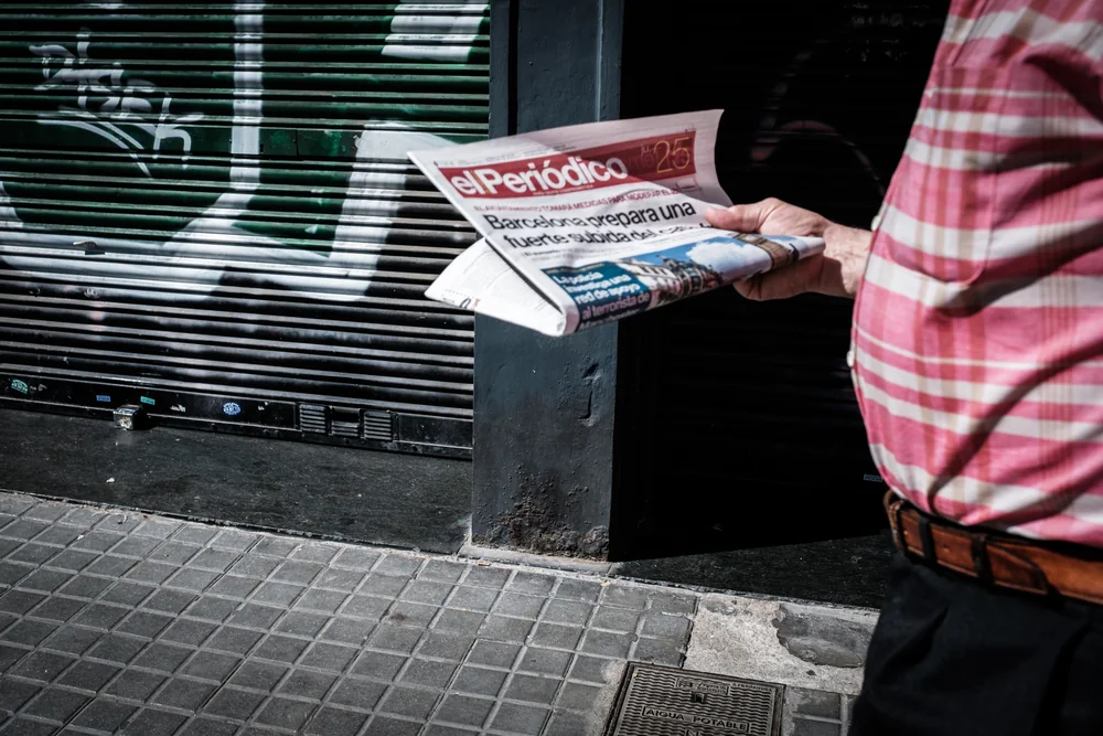 Street Photography in Barcelona, Spain - Photo No. 3772 by Przemek Wozny