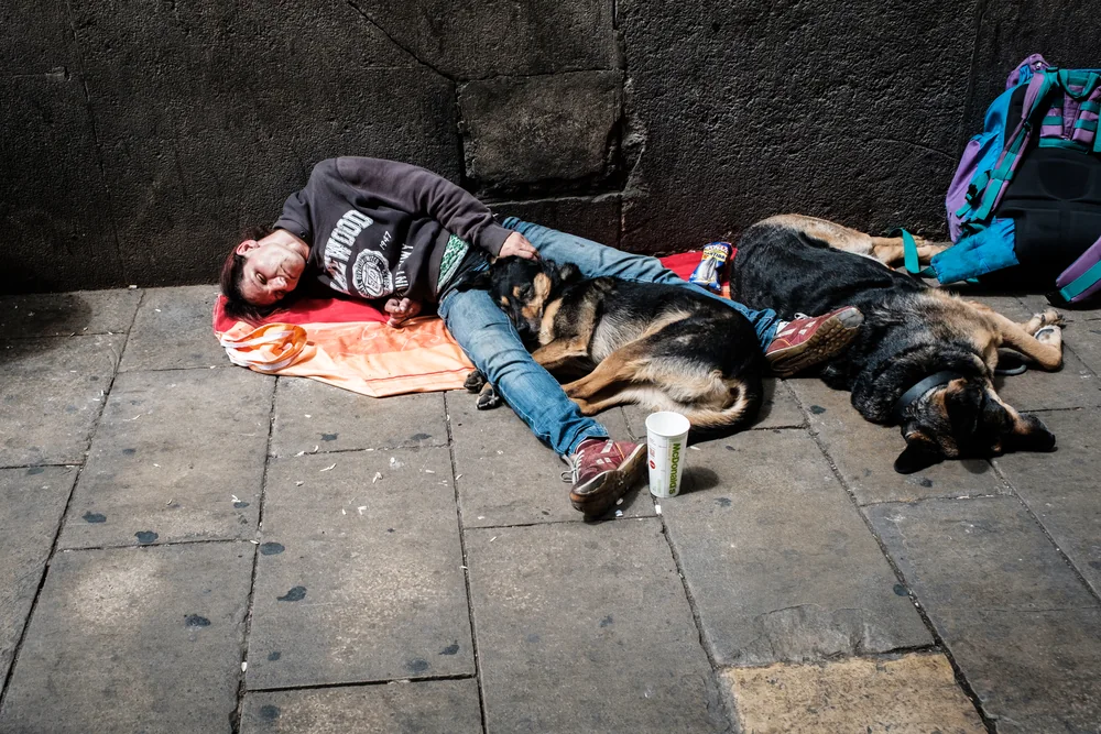 Street Photography in Barcelona, Spain - Photo No. 4677 by Przemek Wozny