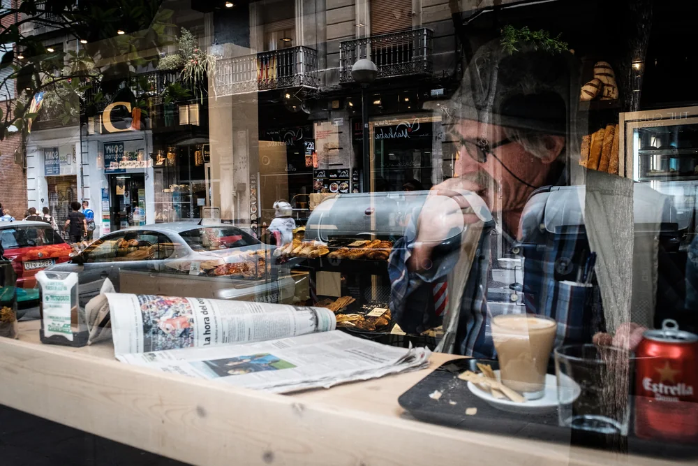 Street Photography in Barcelona, Spain - Photo No. 4814 by Przemek Wozny