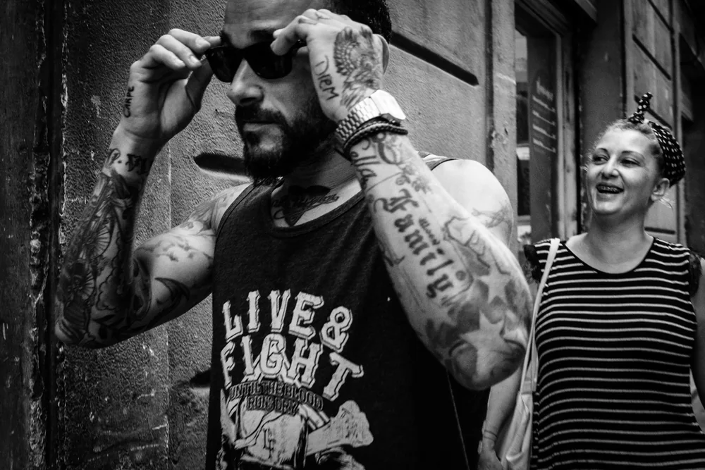 Street Photography in Barcelona, Spain - Photo No. 5024 by Przemek Wozny