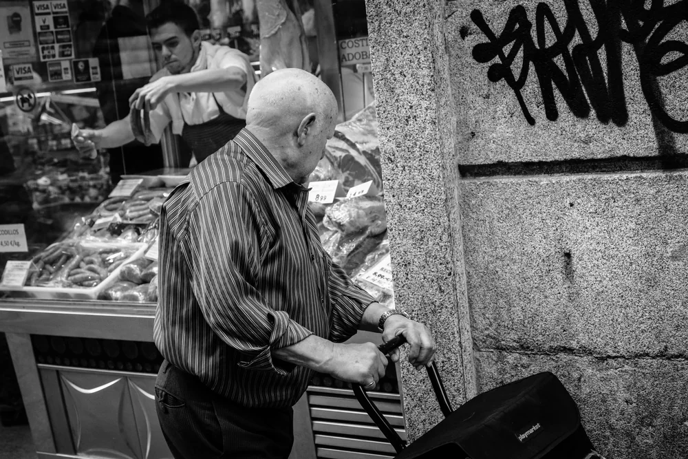 Street Photography in Madrid, Spain - Photo No. 1334 by Przemek Wozny