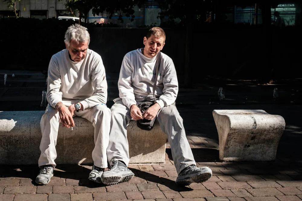Street Photography in Madrid, Spain - Photo No. 1346 by Przemek Wozny