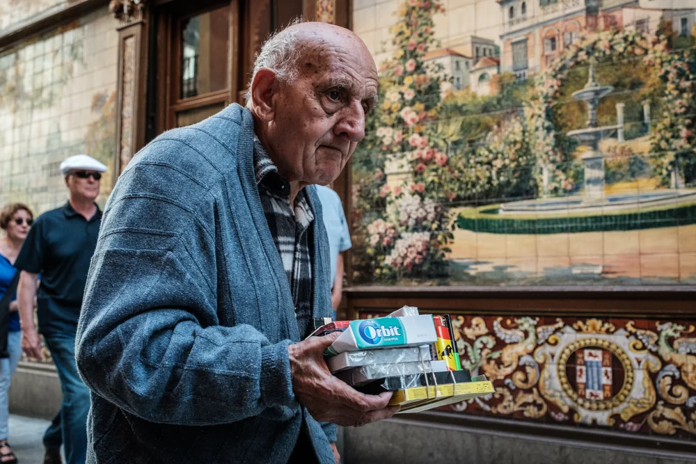 Street Photography in Madrid, Spain - Photo No. 1490 by Przemek Wozny