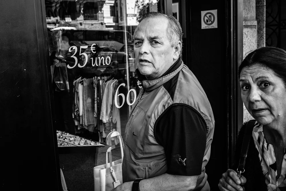Street Photography in Madrid, Spain - Photo No. 1645 by Przemek Wozny