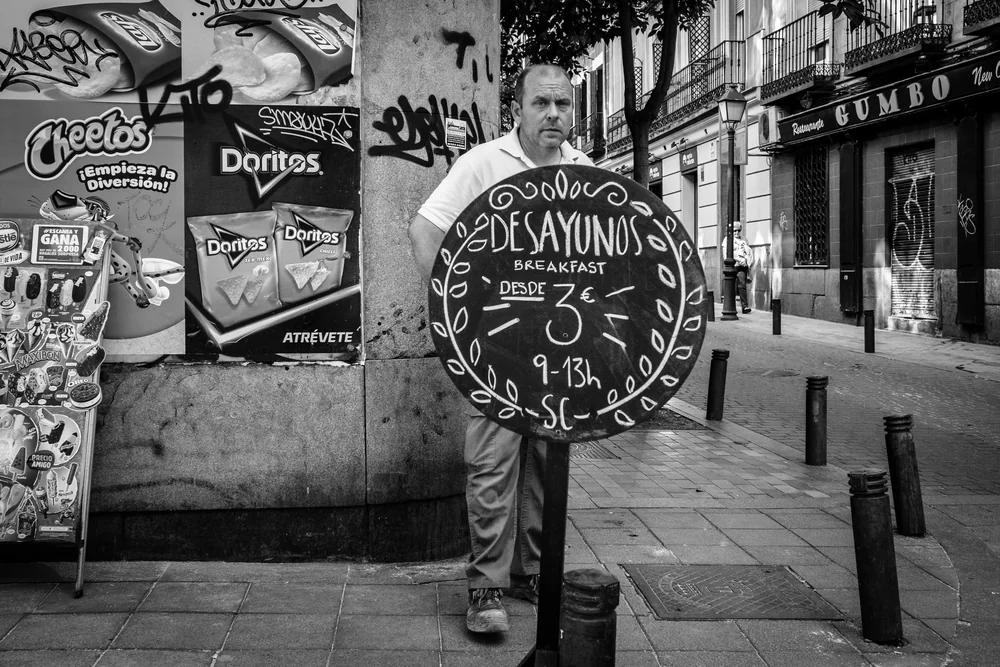 Street Photography in Madrid, Spain - Photo No. 1712 by Przemek Wozny