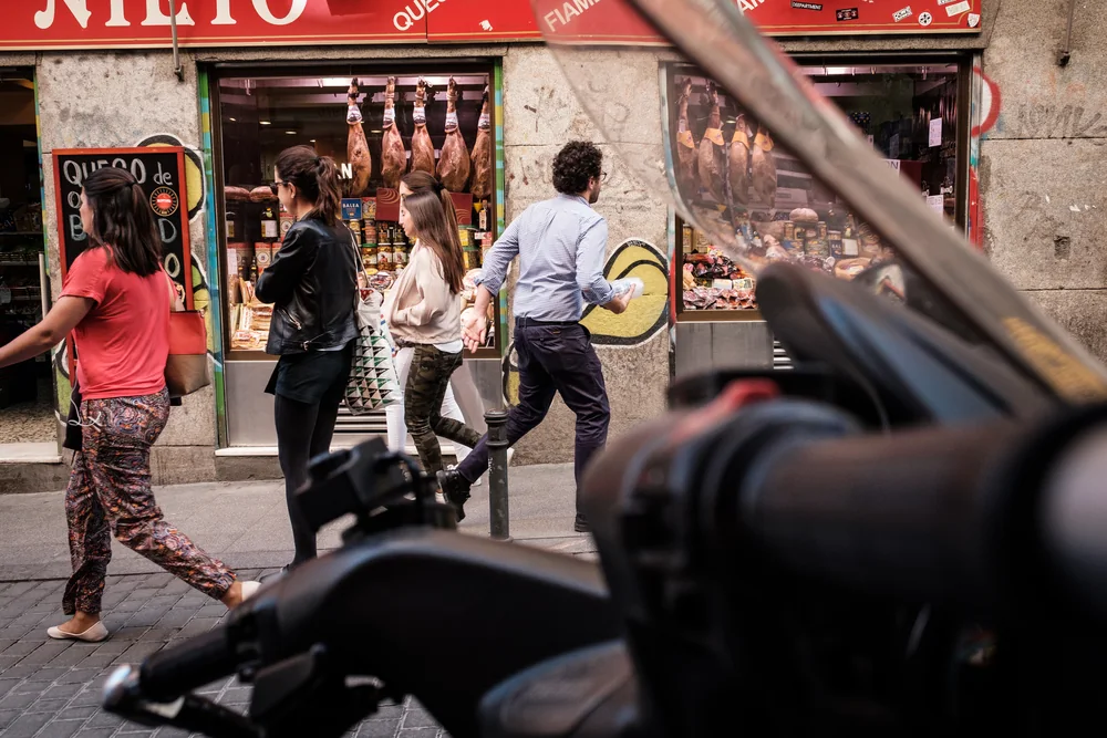 Street Photography in Madrid, Spain - Photo No. 1797 by Przemek Wozny