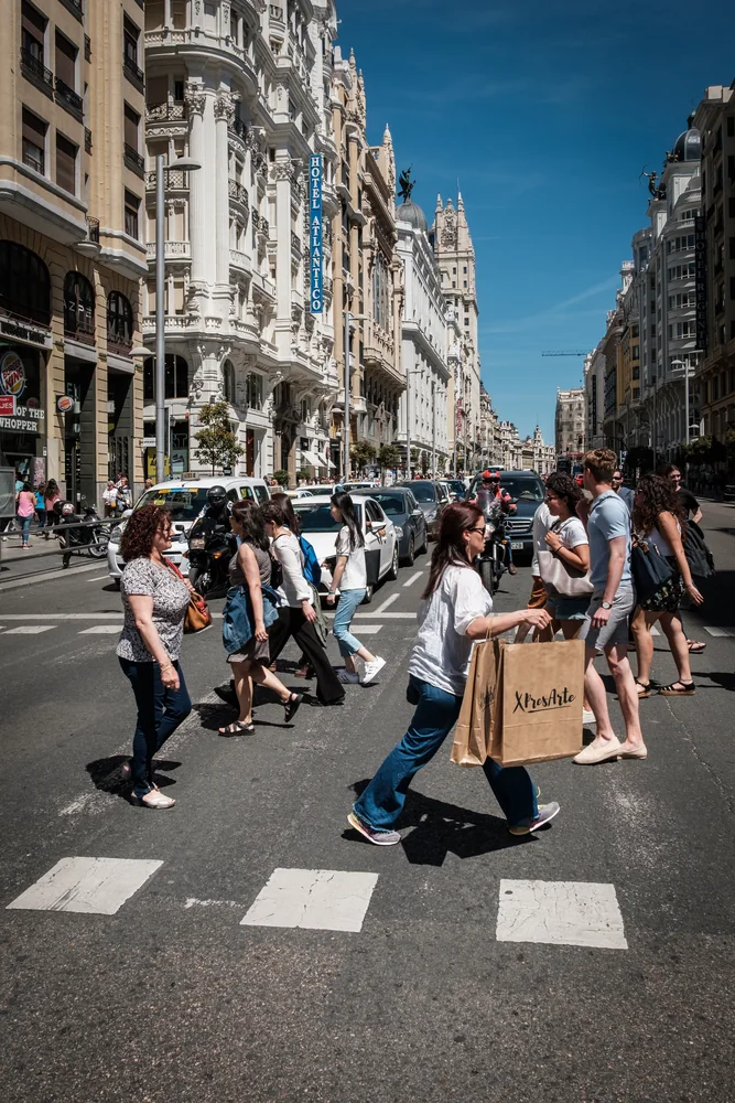 Street Photography in Madrid, Spain - Photo No. 2090 by Przemek Wozny