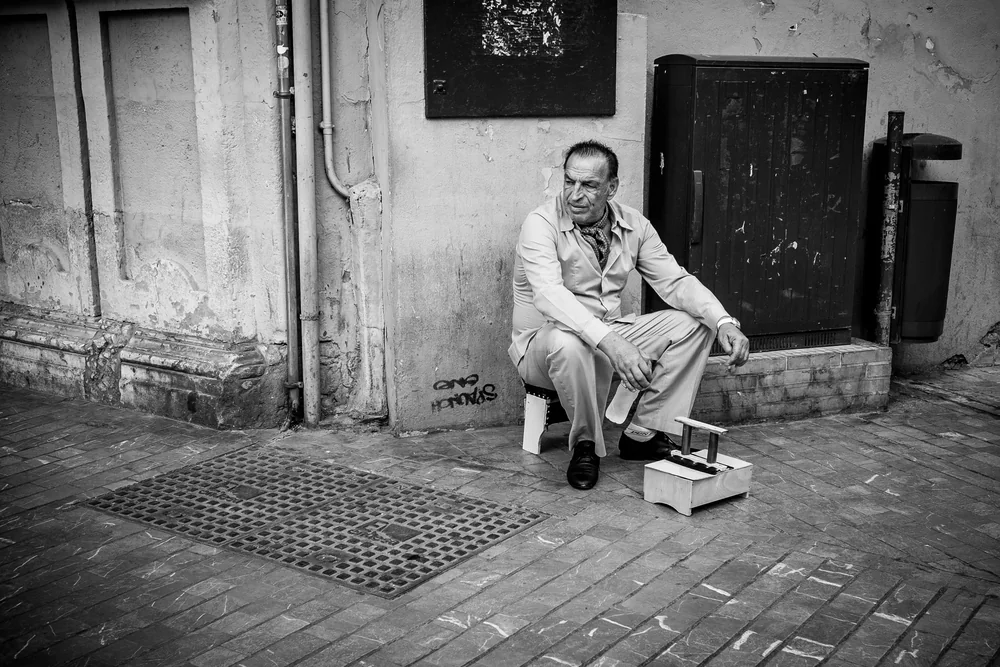 Street Photography in Malaga, Spain - Photo No. 2519 by Przemek Wozny