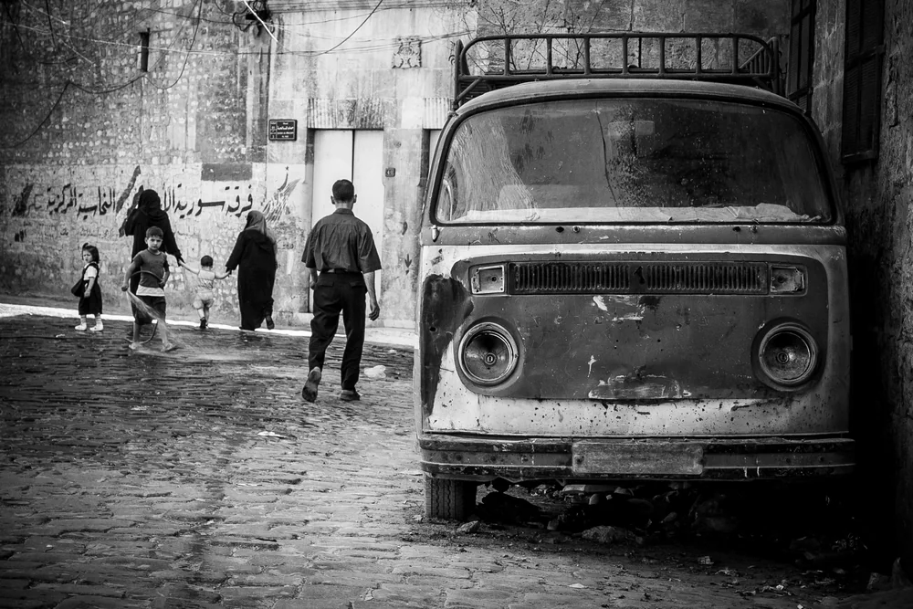 Street Photography in Aleppo, Syria - Photo No. 4067 by Przemek Wozny