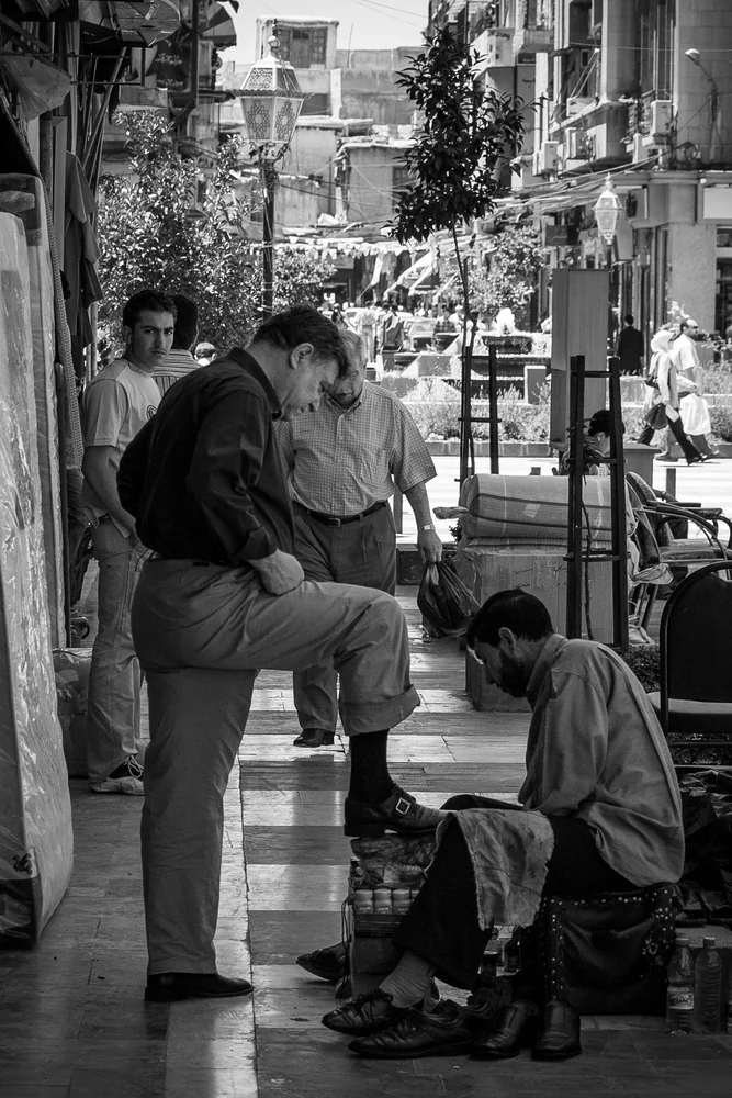 Street Photography in Damascus, Syria - Photo No. 5658 by Przemek Wozny