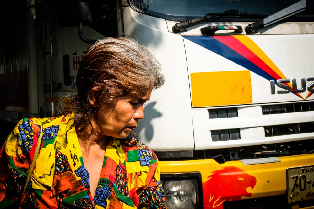 Street Photography in Bangkok, Thailand - Photo No. 0019 by Przemek Wozny