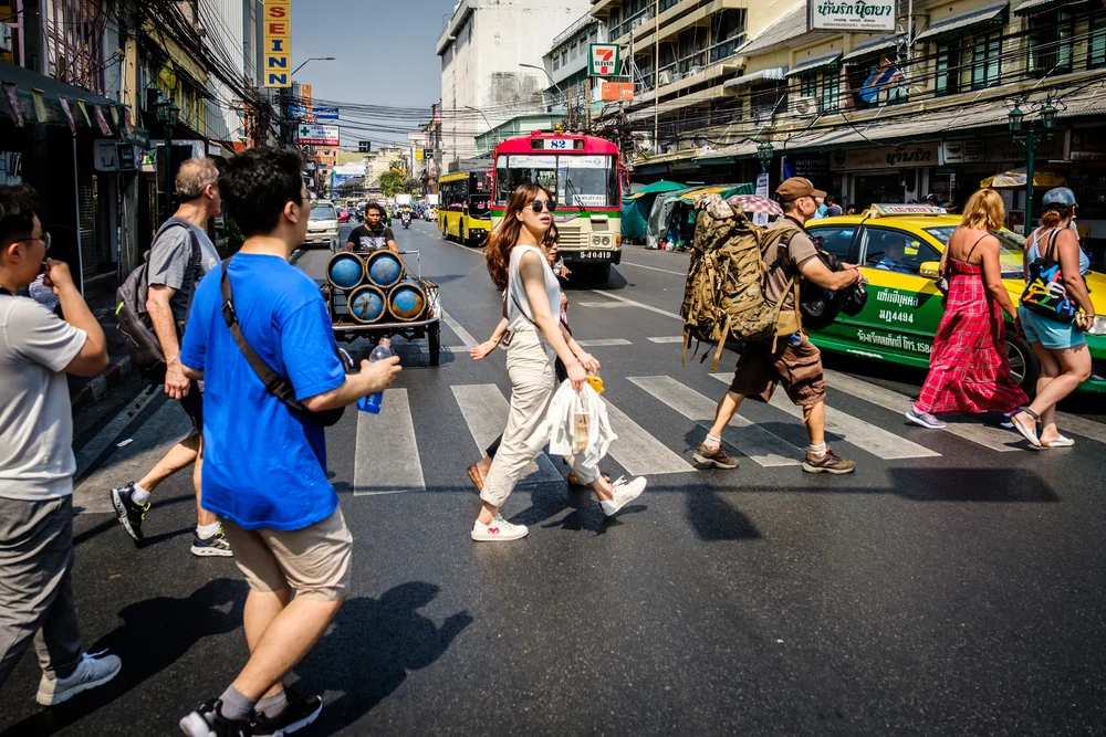 Street Photography in Bangkok, Thailand - Photo No. 0528 by Przemek Wozny