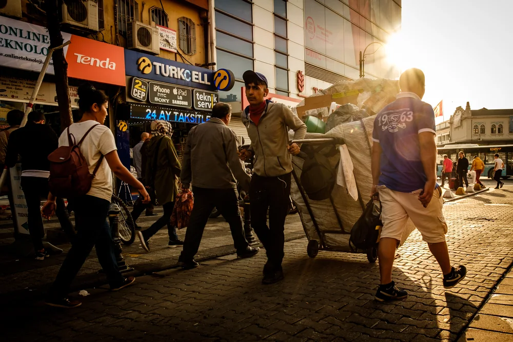 Street Photography in Istanbul, Turkey - Photo No. 3700 by Przemek Wozny
