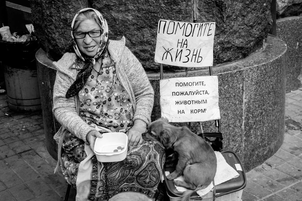 Street Photography in Kiev, Ukraine - Photo No. 6270 by Przemek Wozny