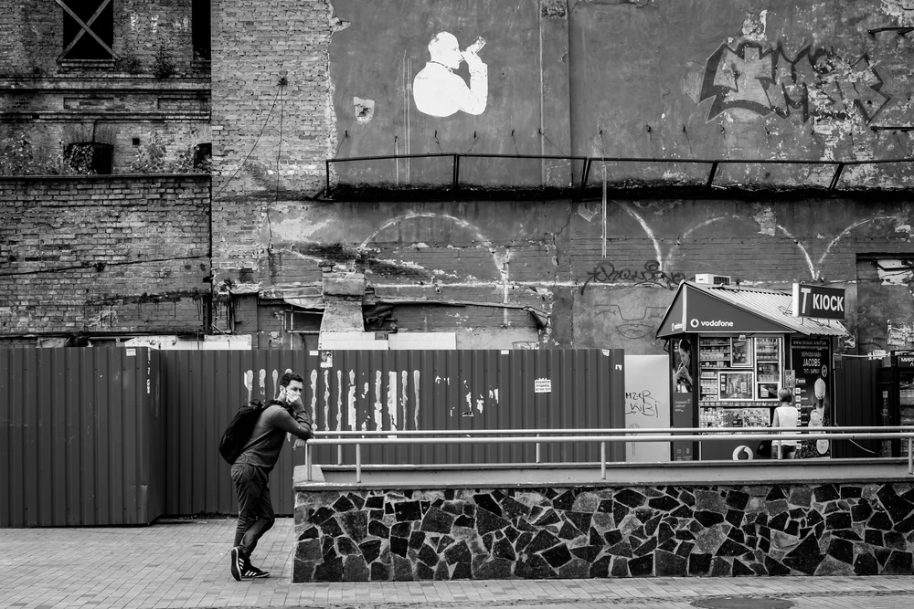 Street Photography in Kiev, Ukraine - Photo No. 6500 by Przemek Wozny