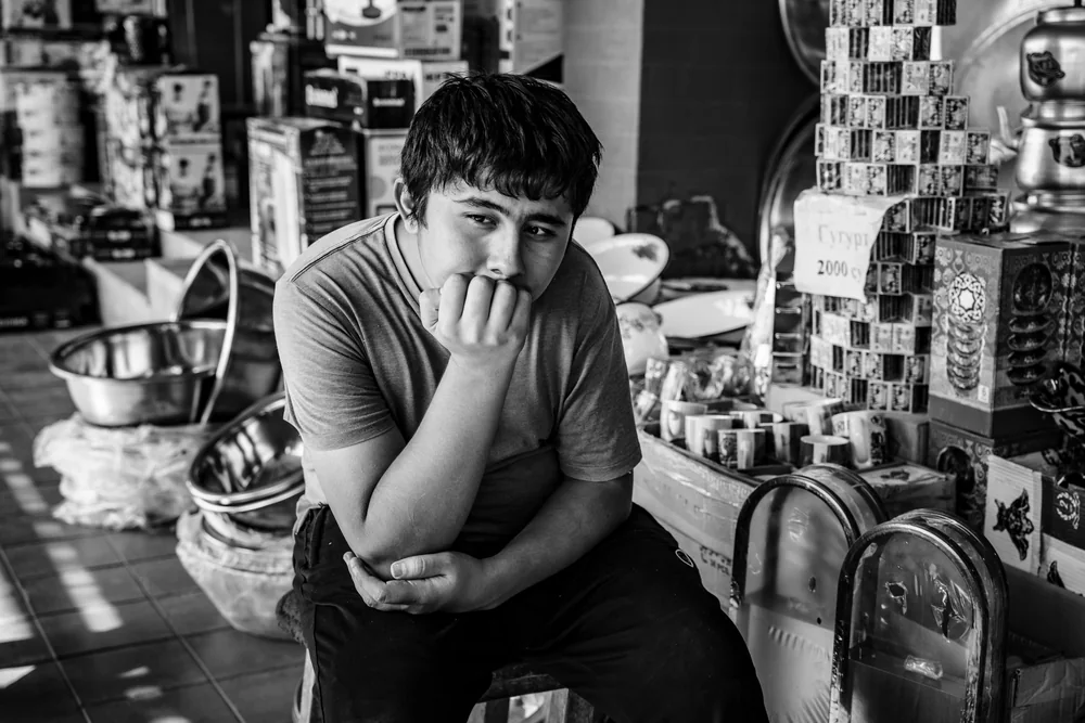 Street Photography in Bukhara, Uzbekistan - Photo No. 3259 by Przemek Wozny